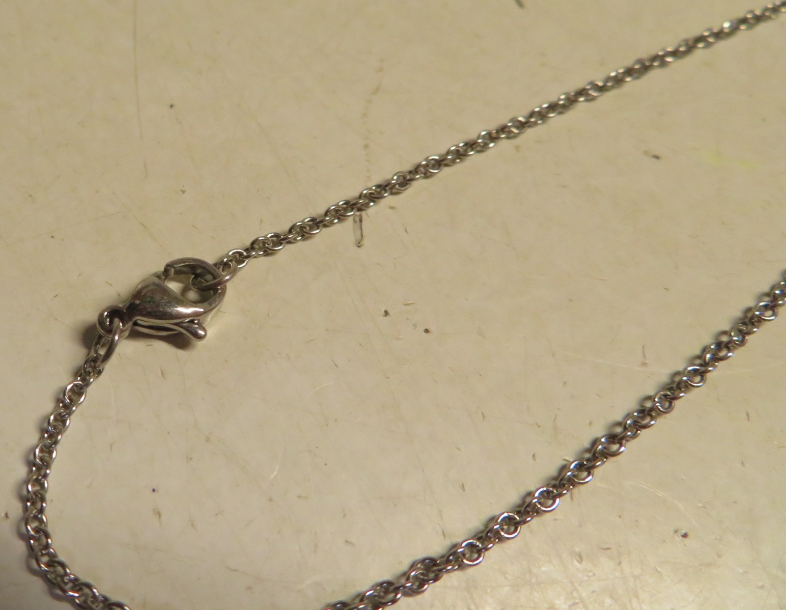 JCM Silver Tone Key To My Heart Charm Necklace Pendant Fashion Jewelry 18″ Chain