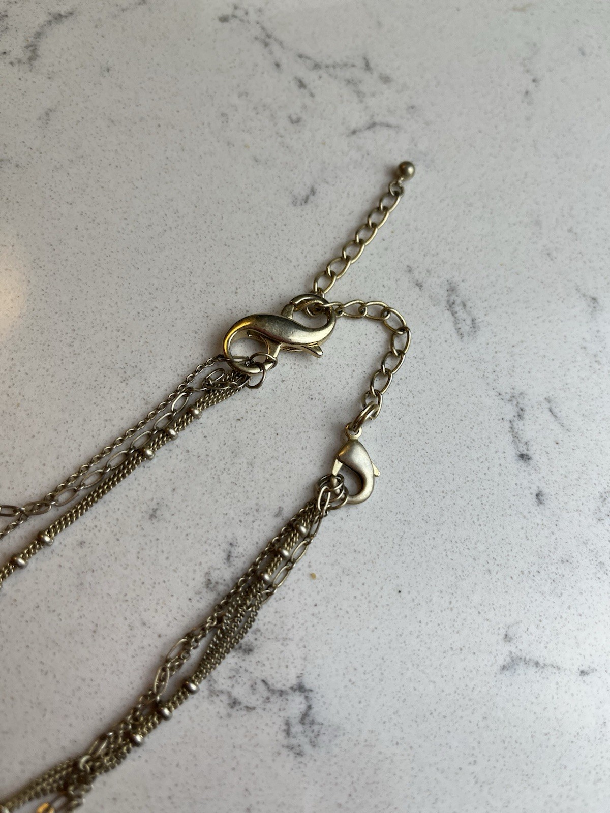 Beautiful Lia Sophia “GOLD COAST” Set of 3 Detachable Necklaces, Crystals