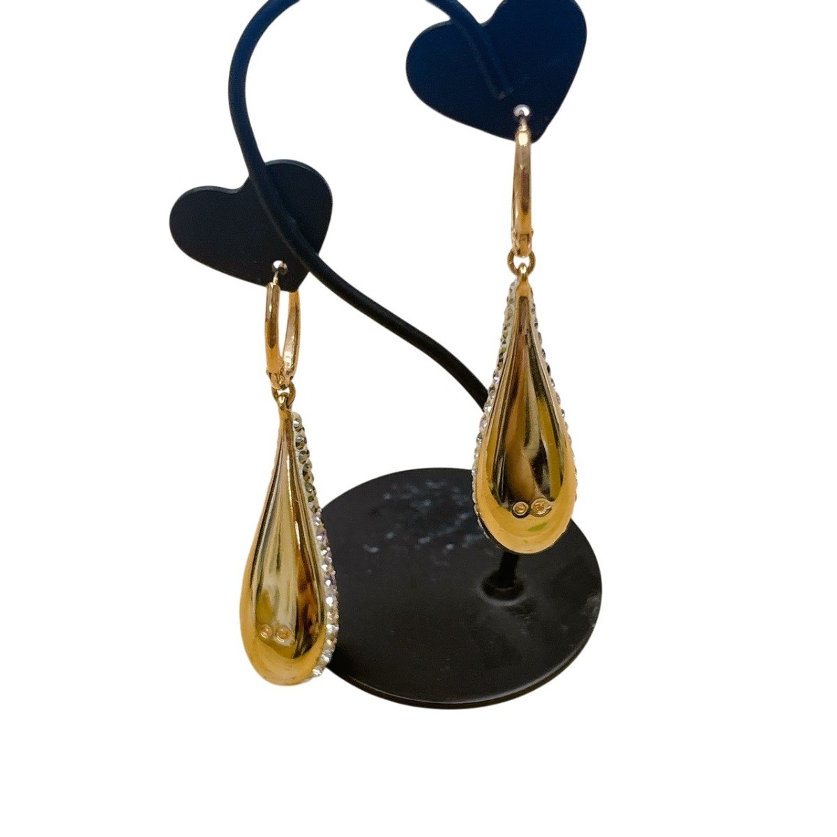 SWAROVSKI Large grain Rhinestone earring Not specified gold Women