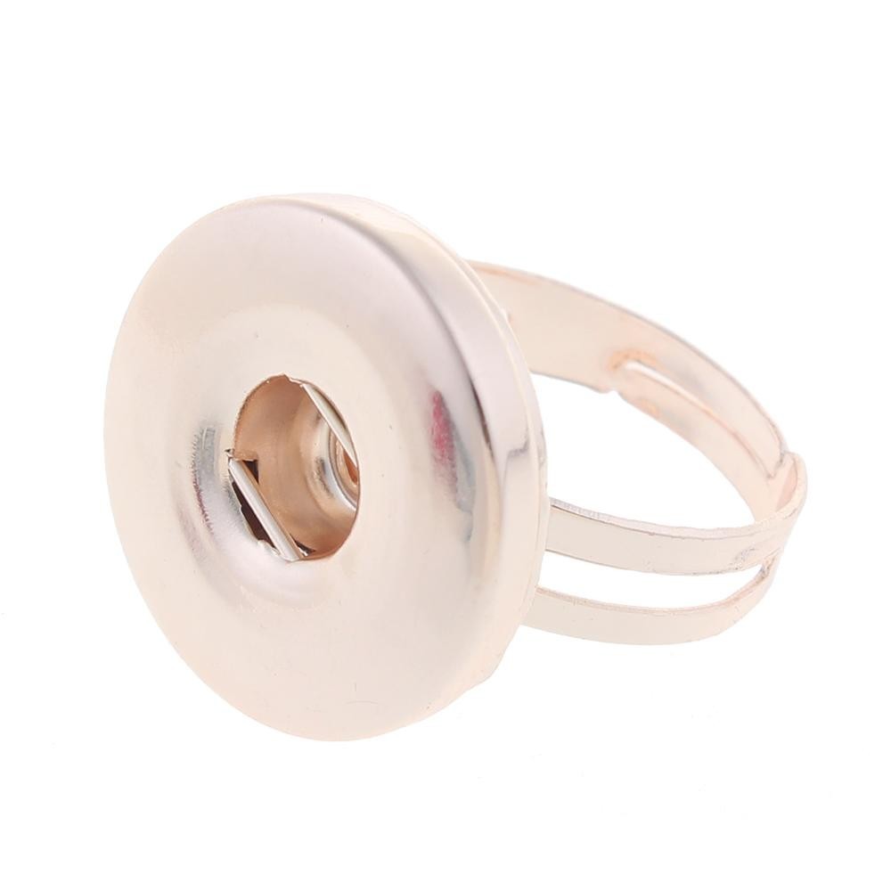 Jewelry Snap Button Ring 18 mm/20mm Assorted