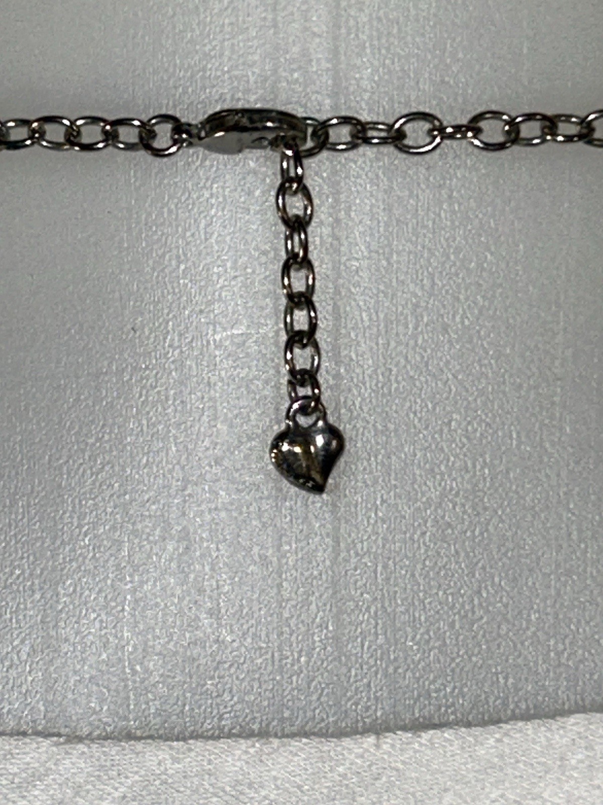 Carolee Y Drop Statement Necklace Pearl & Crystal Beads Chunky Cluster Silver