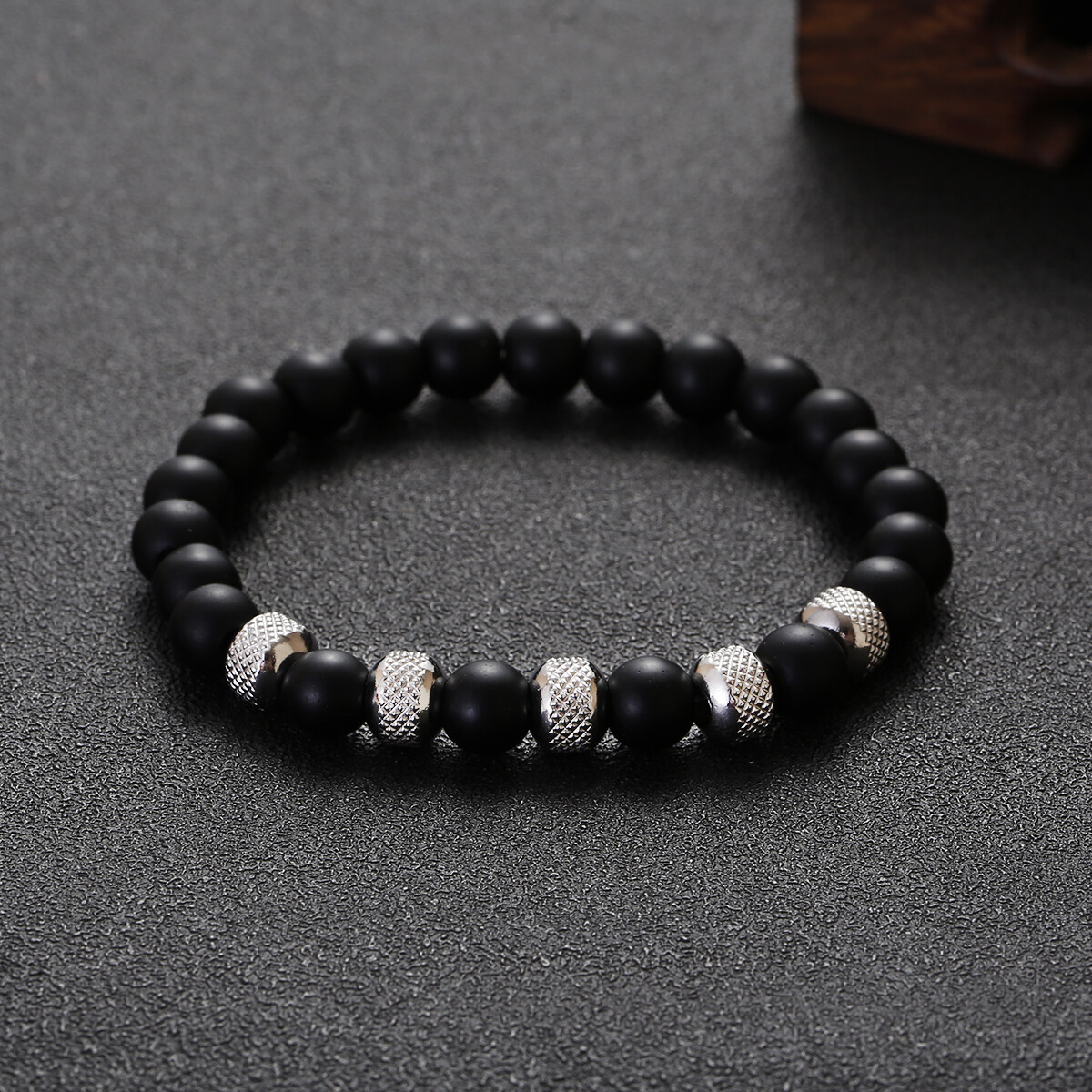 Fashion Tiger Eye Gemstone Crystal Beaded Bracelet Healing Energy Jewelry Gift