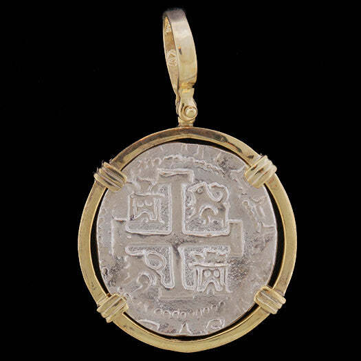 ATOCHA Sunken Treasure Jewelry – 8 REALE SILVER COIN PENDANT