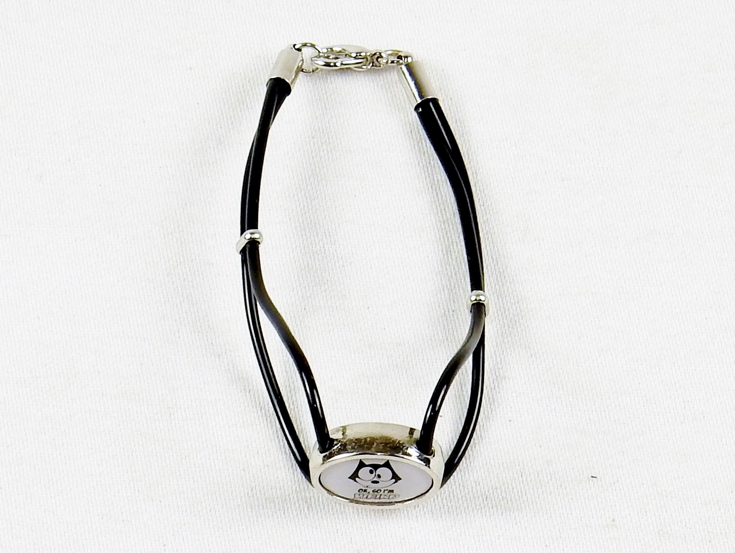 Felix The Cat Fashion Jewelry Set ~ Necklace, Earrings, Bracelet ~ #FLX-WRD-05