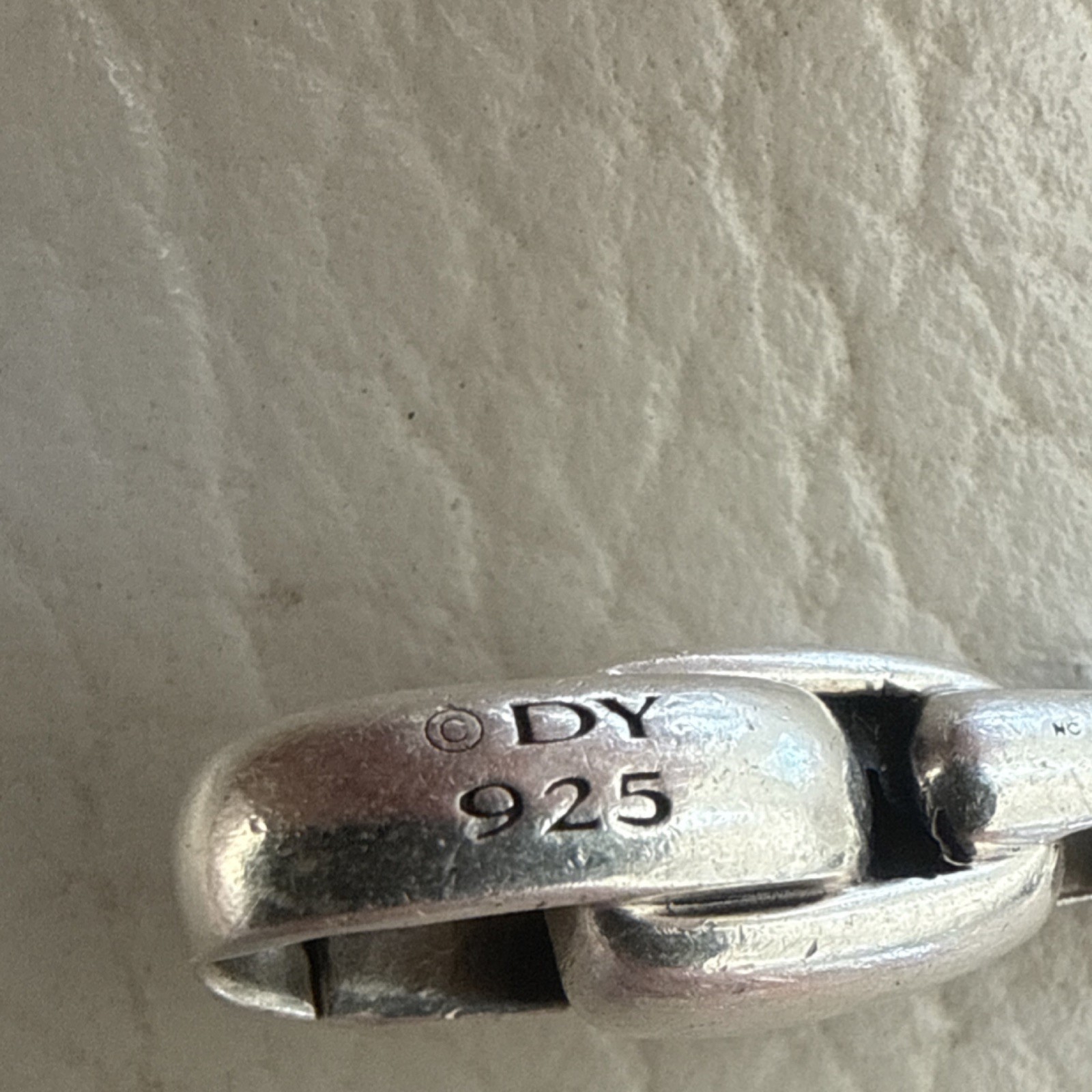 Silver David Yurman Bracelet