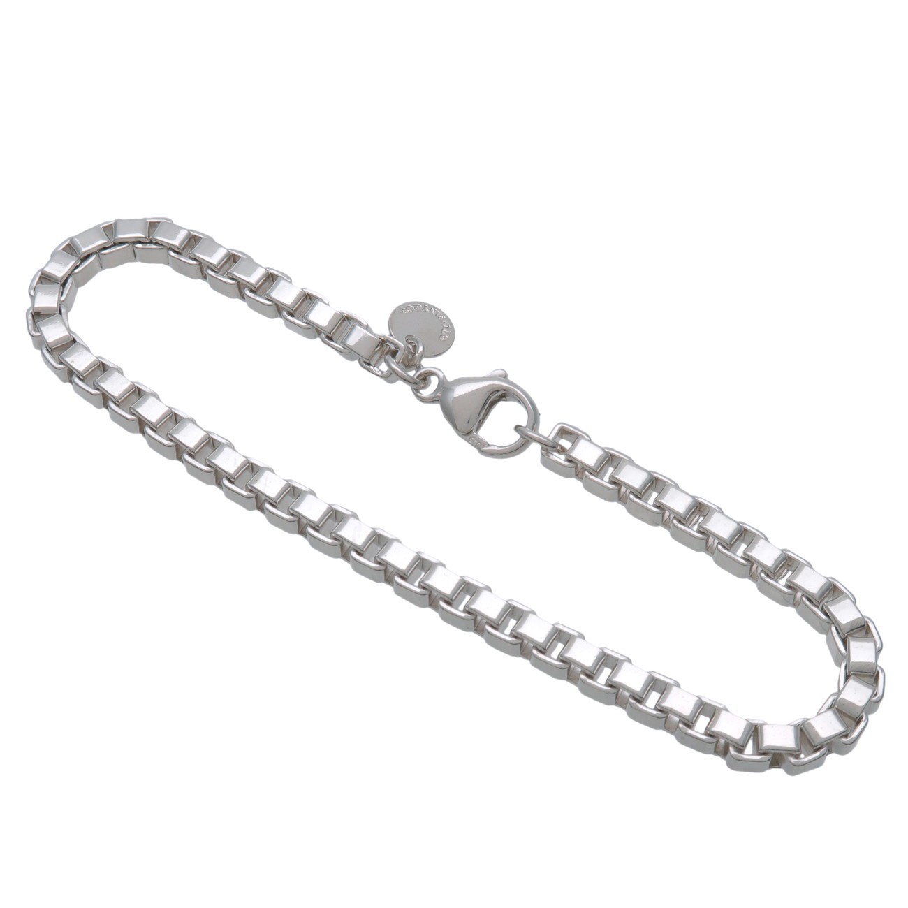 Tiffany & Co Venetian Link Bracelet SV925 Silver Authentic Used F/S
