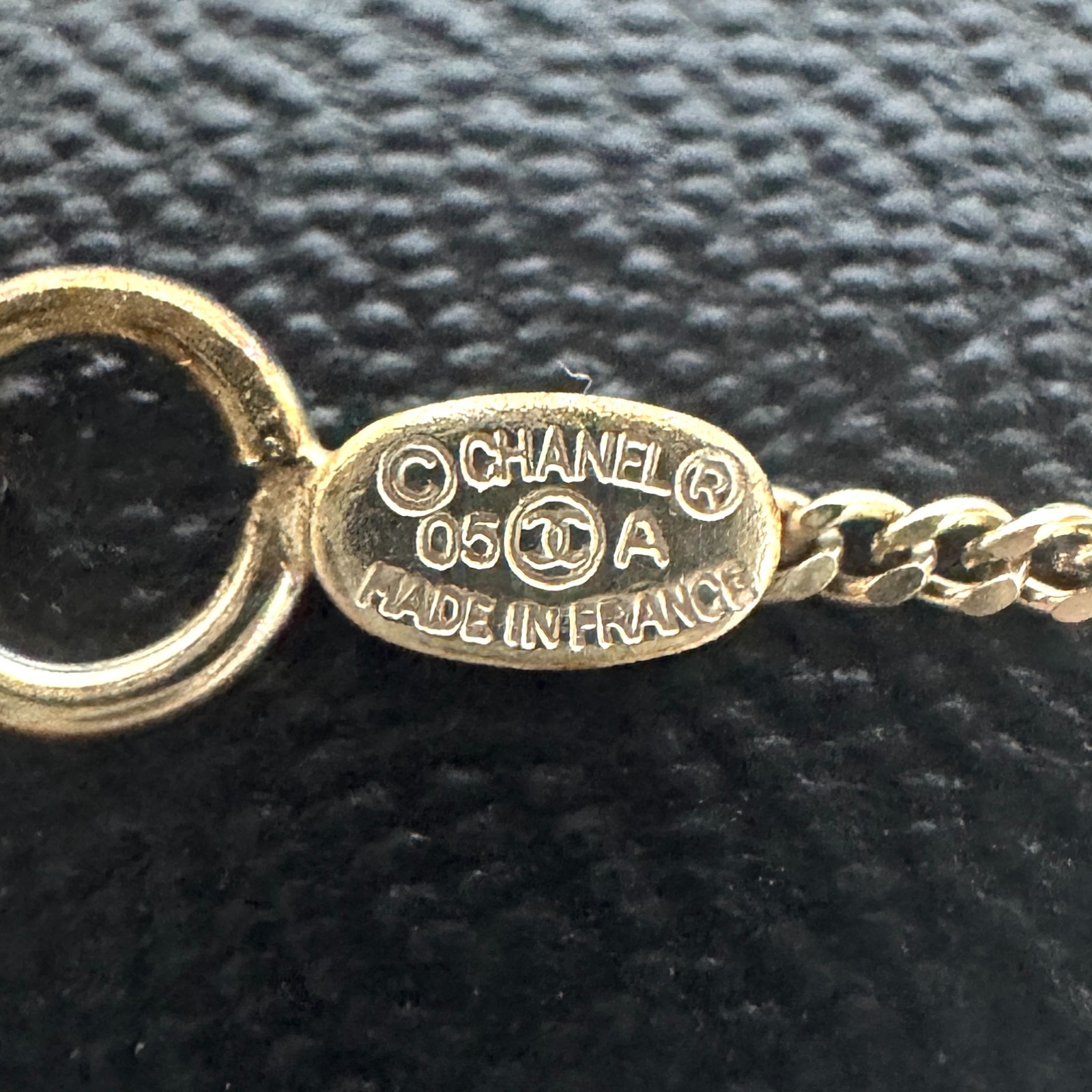 CHANEL 05A No.5 Coco Mark CC logo Bracelet Silver Accessory Authentic JAPAN