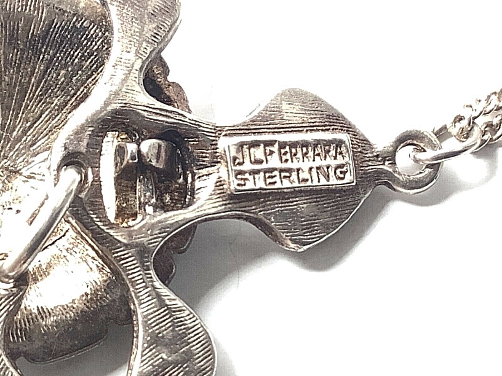 JC FERRARA Sterling Silver Articulating Turtle Pendant w/1.4mm Alpaca Chain, 20”