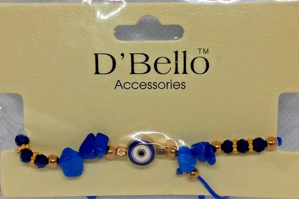 Do D’Bello Accessories Bracelet Evil Eye Blue Beaded Bracelet