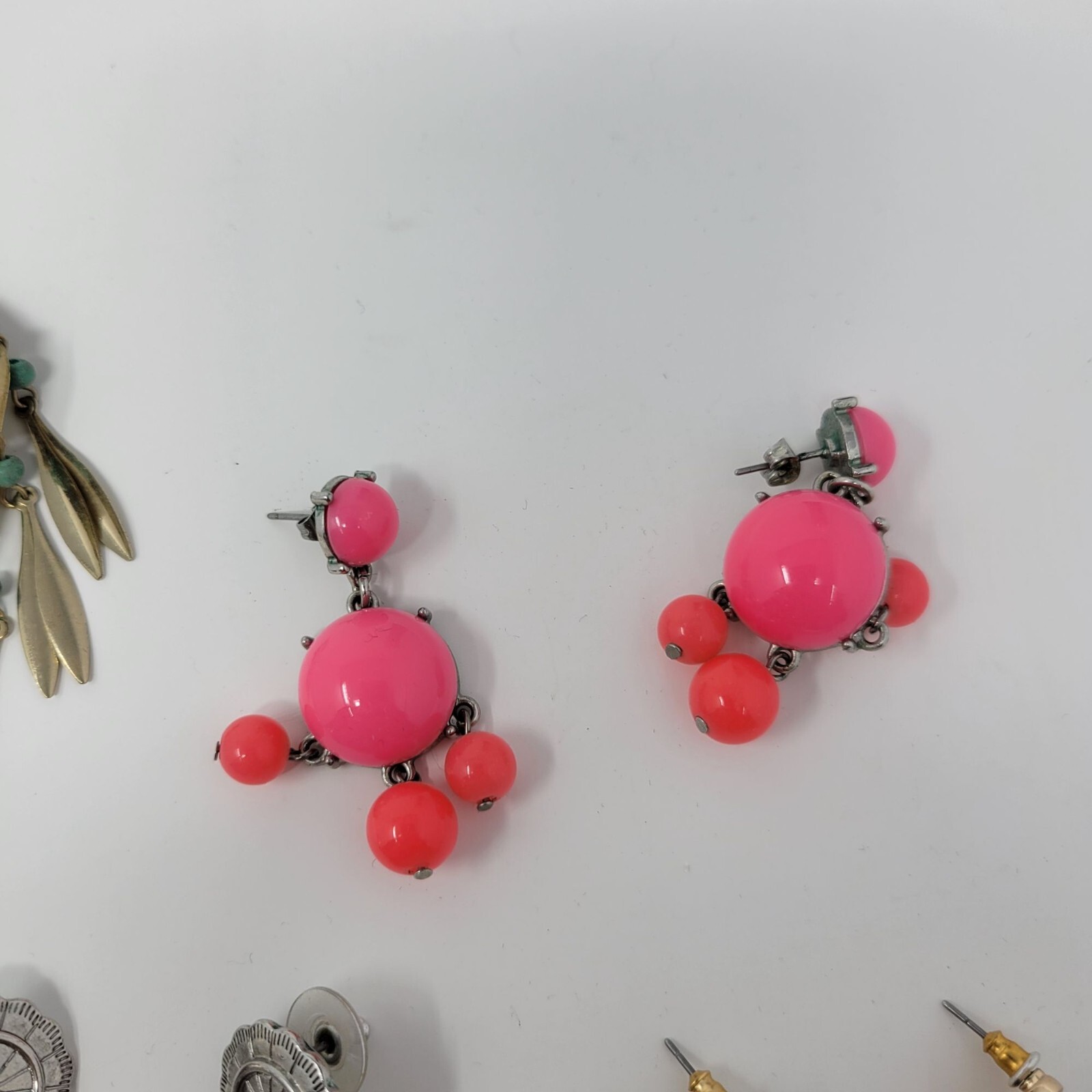 Assorted Boho & Statement Earrings Set Of 10 Pairs In Mixed Colors & Styles