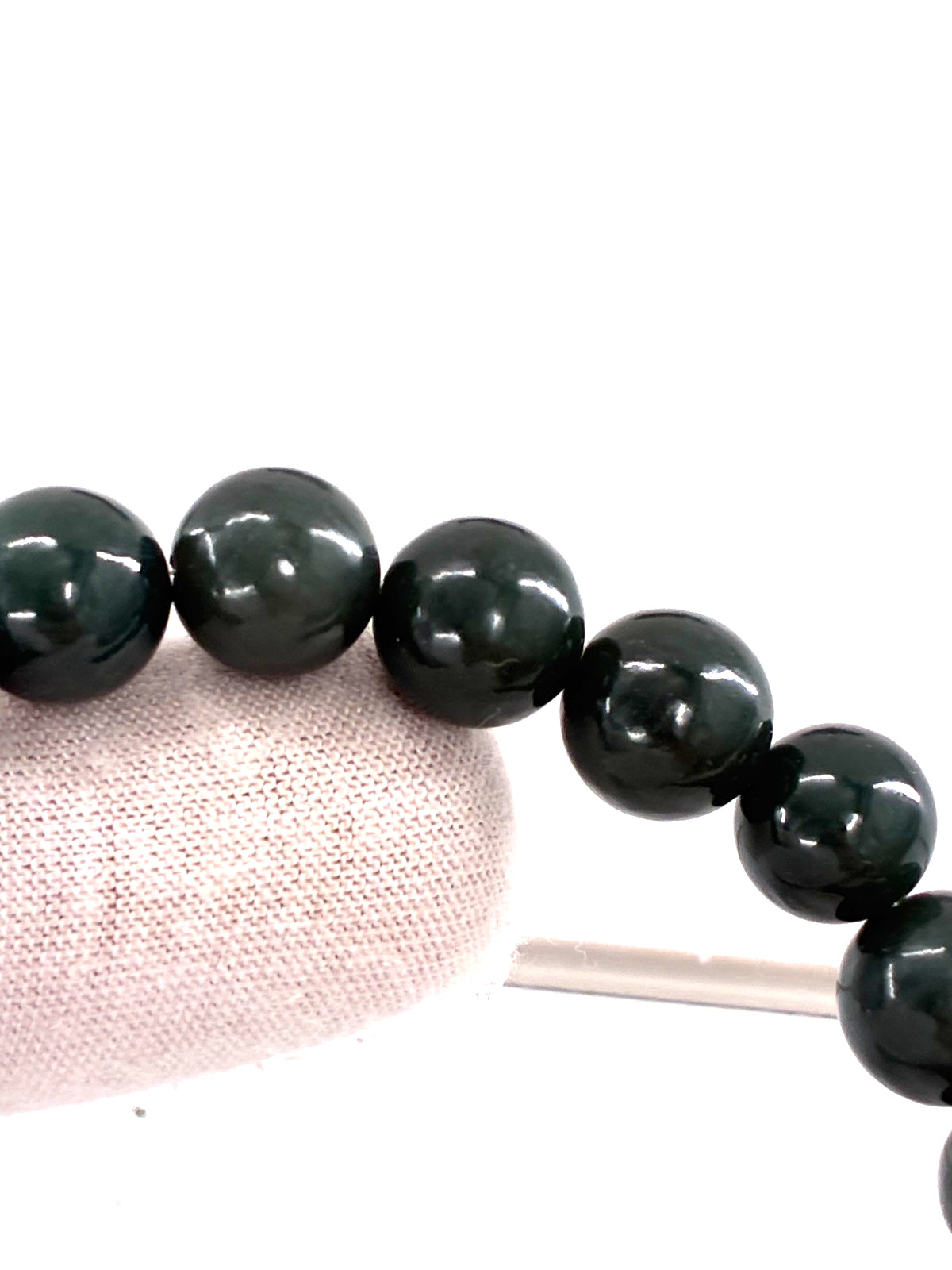 Nephrite Jade of Yesteryear Bypass Bracelet CZ Pave Stones Sterling Stella Chow