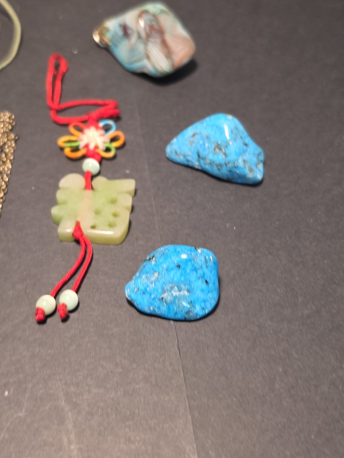 Assorted Group Stones Necklaces Arrowhead