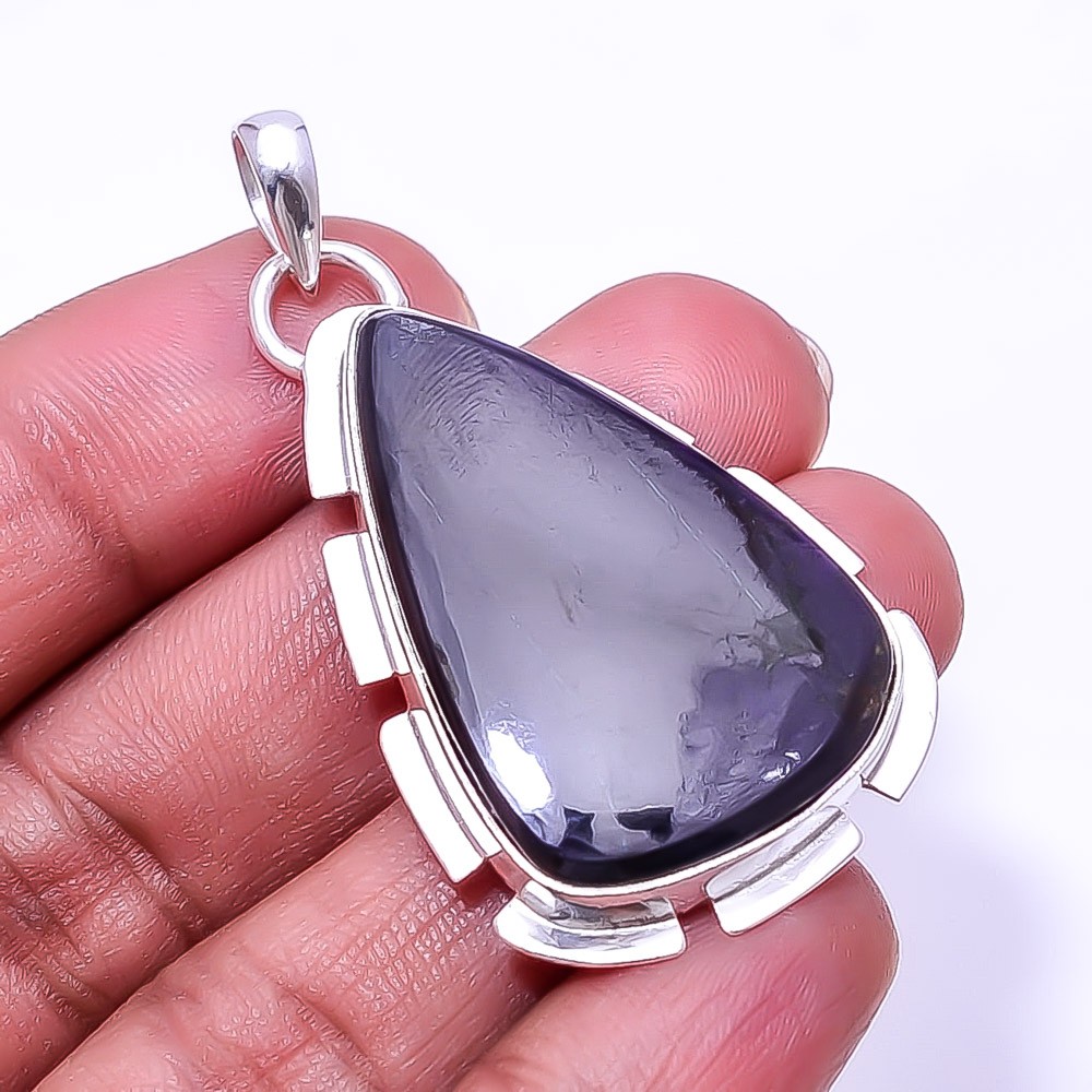 Hypersthene – Canada Designer Handmade 925 Sterling Silver Pendant 1.95″ P439642