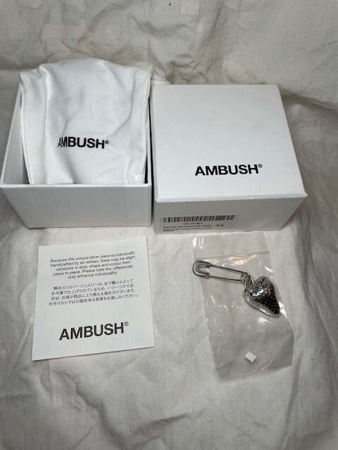 Ambush Silver Strawberry Charm Earring 925 Sterling Silver