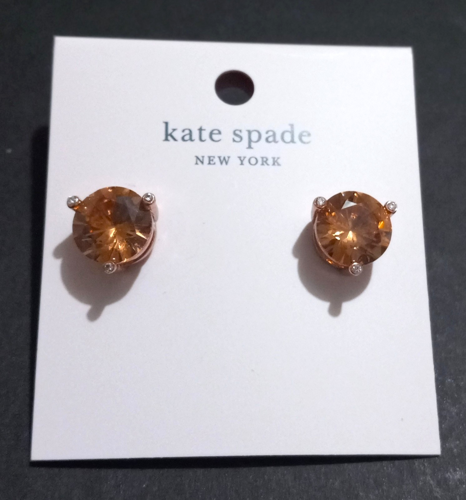 KATE SPADE LIGHT COLORADO STUDS EARRINGS NEW