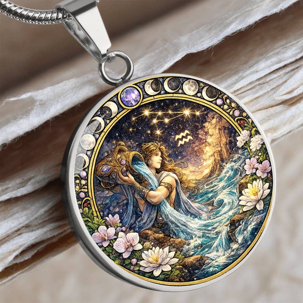 Personalized Zodiac Jewelry Gift, Astrology Sign Necklace, Horoscope Gift