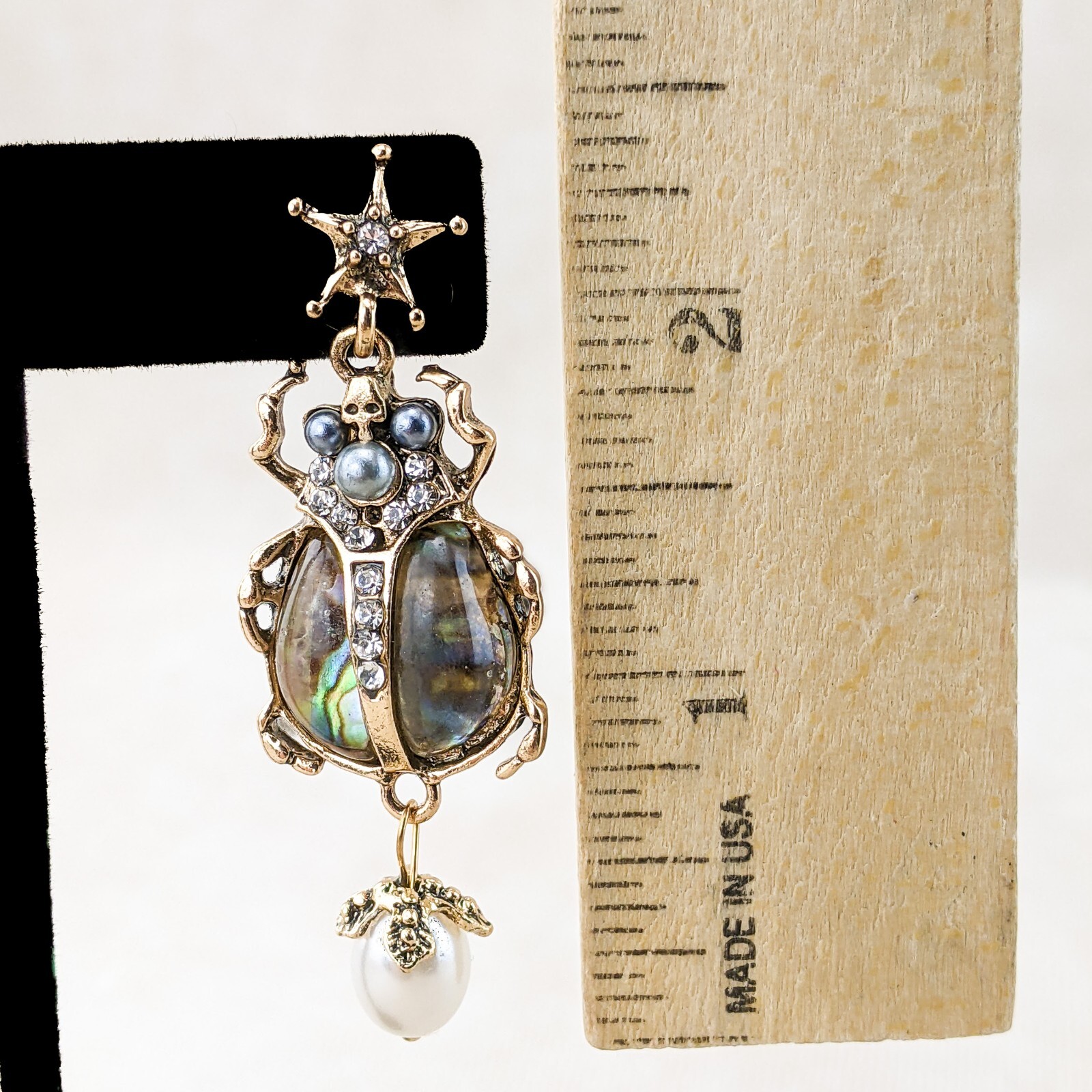 Scarab Beetle Earrings High Elegance multi colored Women Jewelry Gothic
