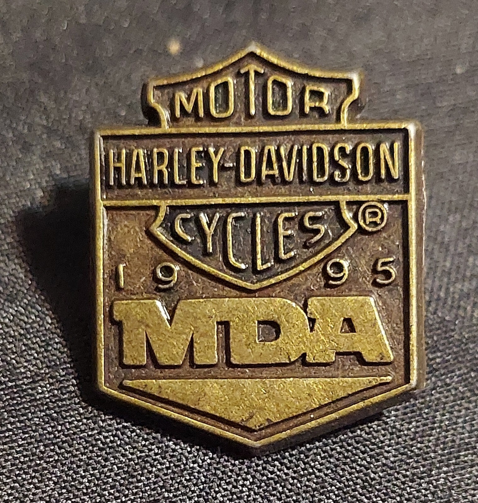 Harley Davidson Motorcycles MDA 1995 HD Pin Brooch Broach