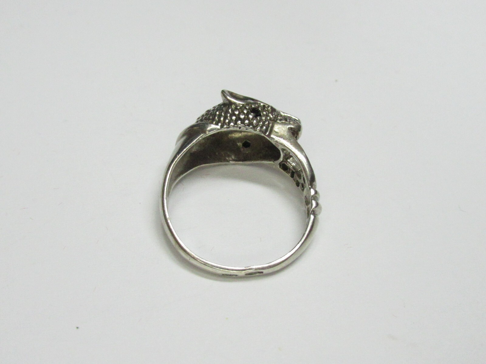 Women’s 925 sterling silver ring, cubic zirconia, 3,67 gr, size 6.