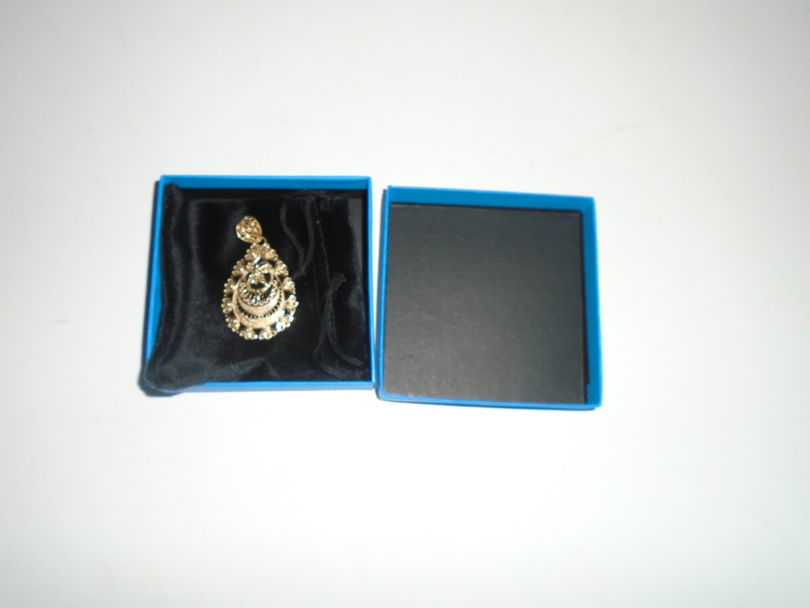Artisan Collection of Turkey 18k Yellow Gold Over Sterling Butterfly Pendant NEW