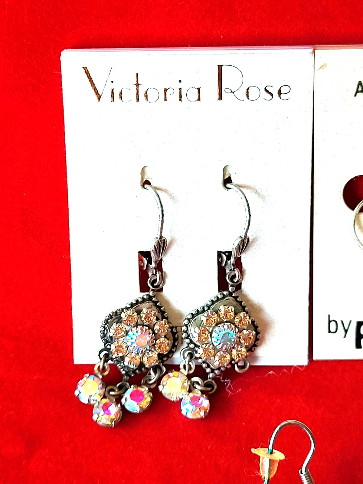 Pretty Lot of Seven Pairs of Fashion Pierced Earrings as Shown
