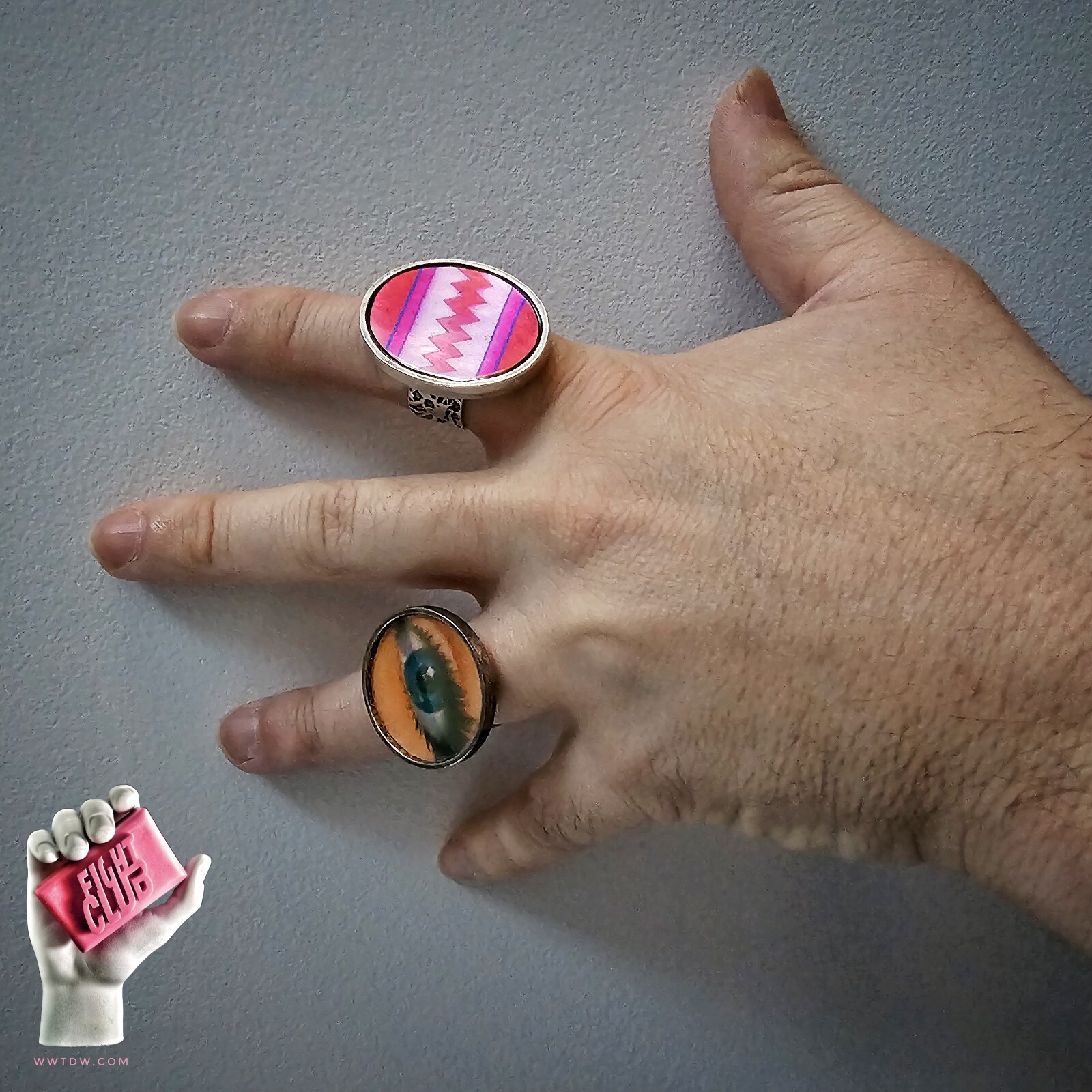Fight Club – Tyler Durden’s Easter Egg Ring, Costume Vintage Limited Run WWTDW