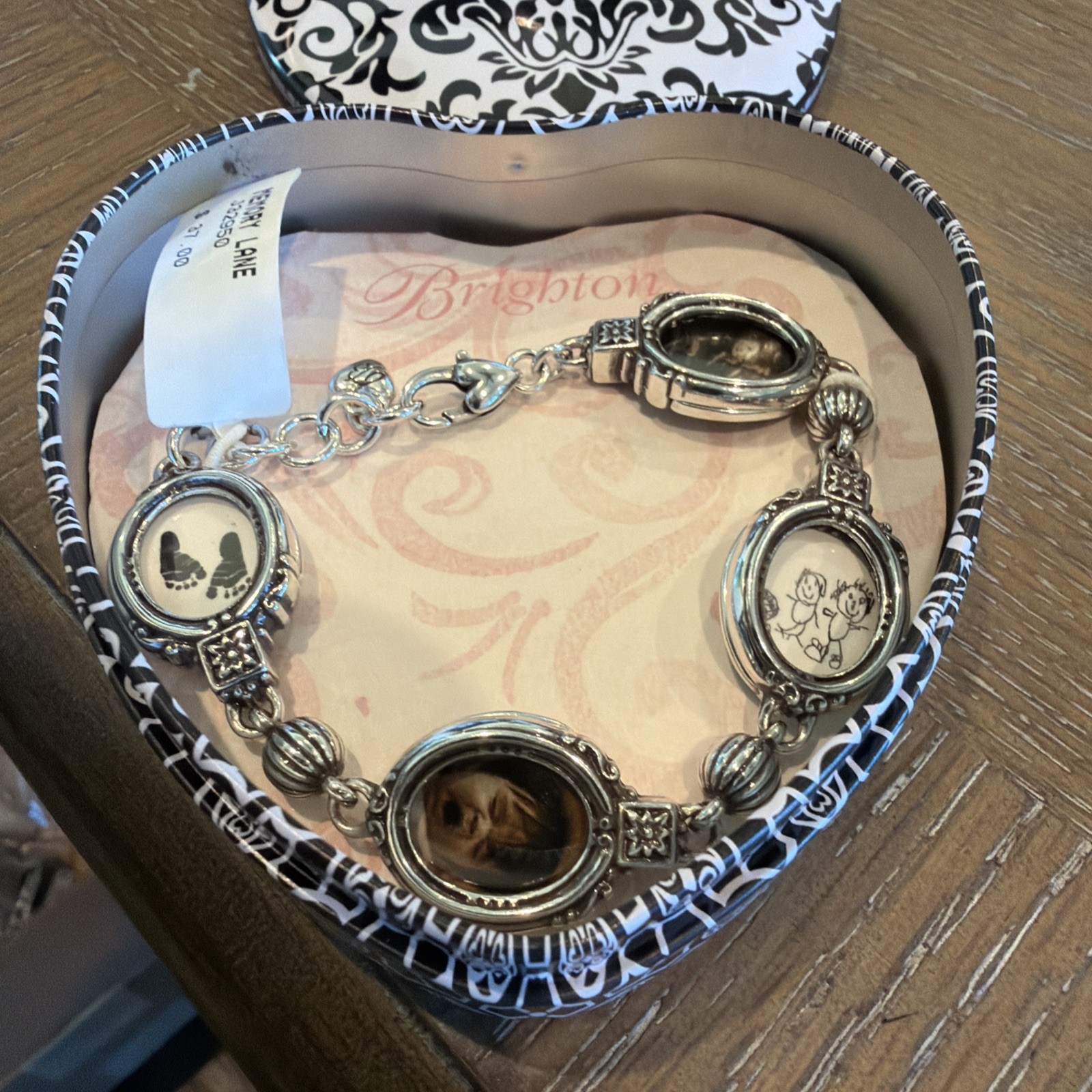 Brighton NWT Memory Lane Bracelet W/Tin **RETIRED**