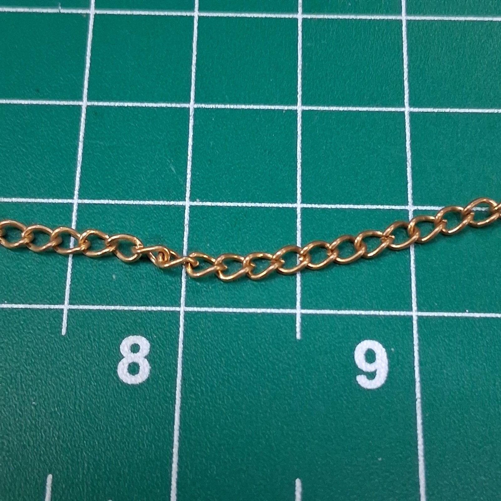 Vintage Gold Tone 32” Curb Link Double Lobster Clasp Chain Necklace