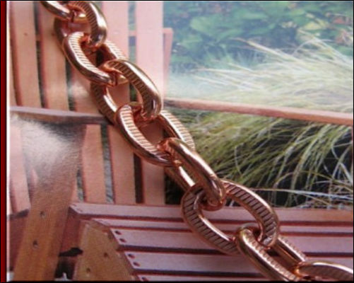 Men’s 8 Inch Solid Copper Bracelet CB683G – 3/8 of an inch wide.