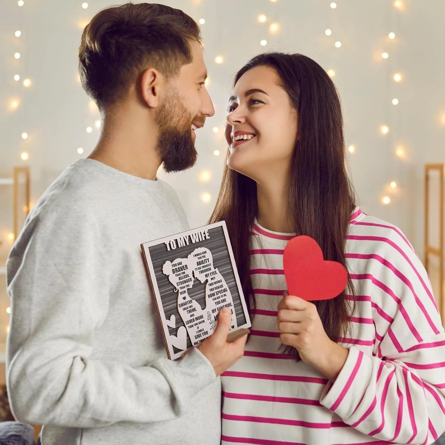 Gift for Wife from Husband, Wedding Anniversary Romantic Gifts for Her, Birthday
