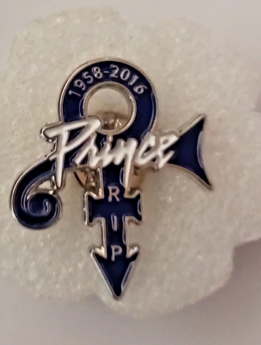 PRINCE 1958-2016-PIN-2 OR MORE PINS $5.49 SHIPPING-SPEND $20 SHIPPING IS FREE