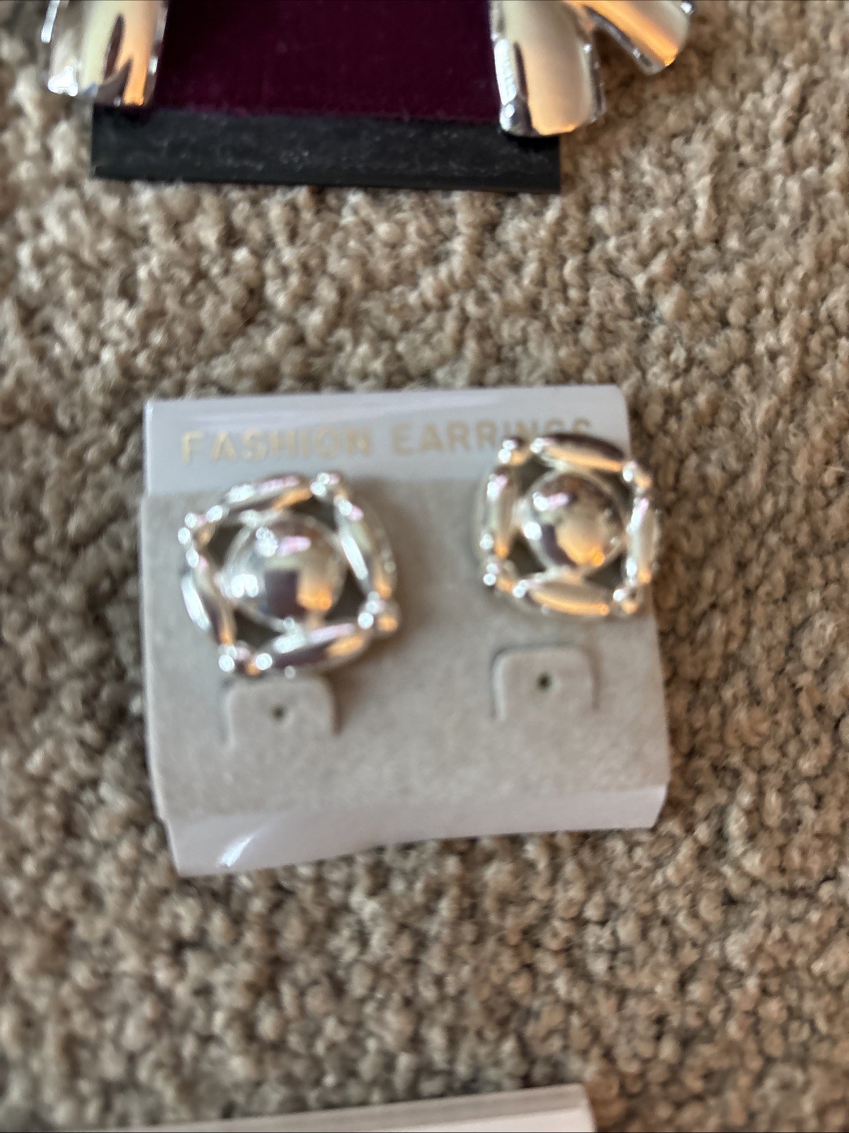 NEW Silver Color Pierced Earring All Shape Size Alfani, Monet, Trifari, Woodward