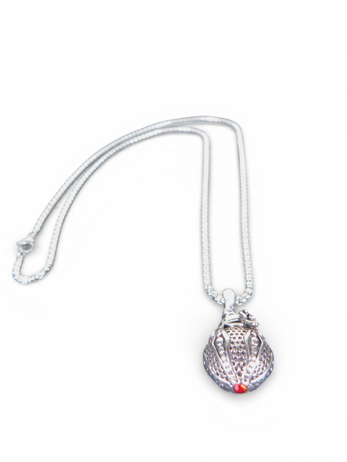 Poison Box Necklace Victorian Prayer Locket Pendant Secret Message Locket