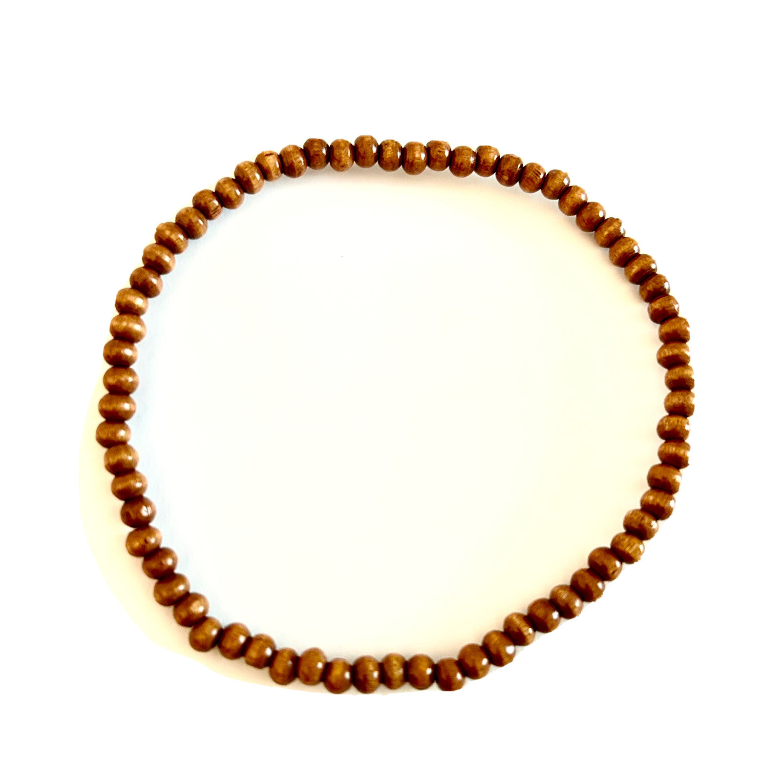 Wooden Beaded Anklet