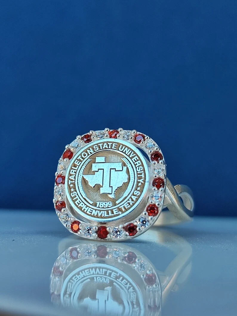 Tarleton State University Ring Texas Class College Jewelry Gift Alumni T