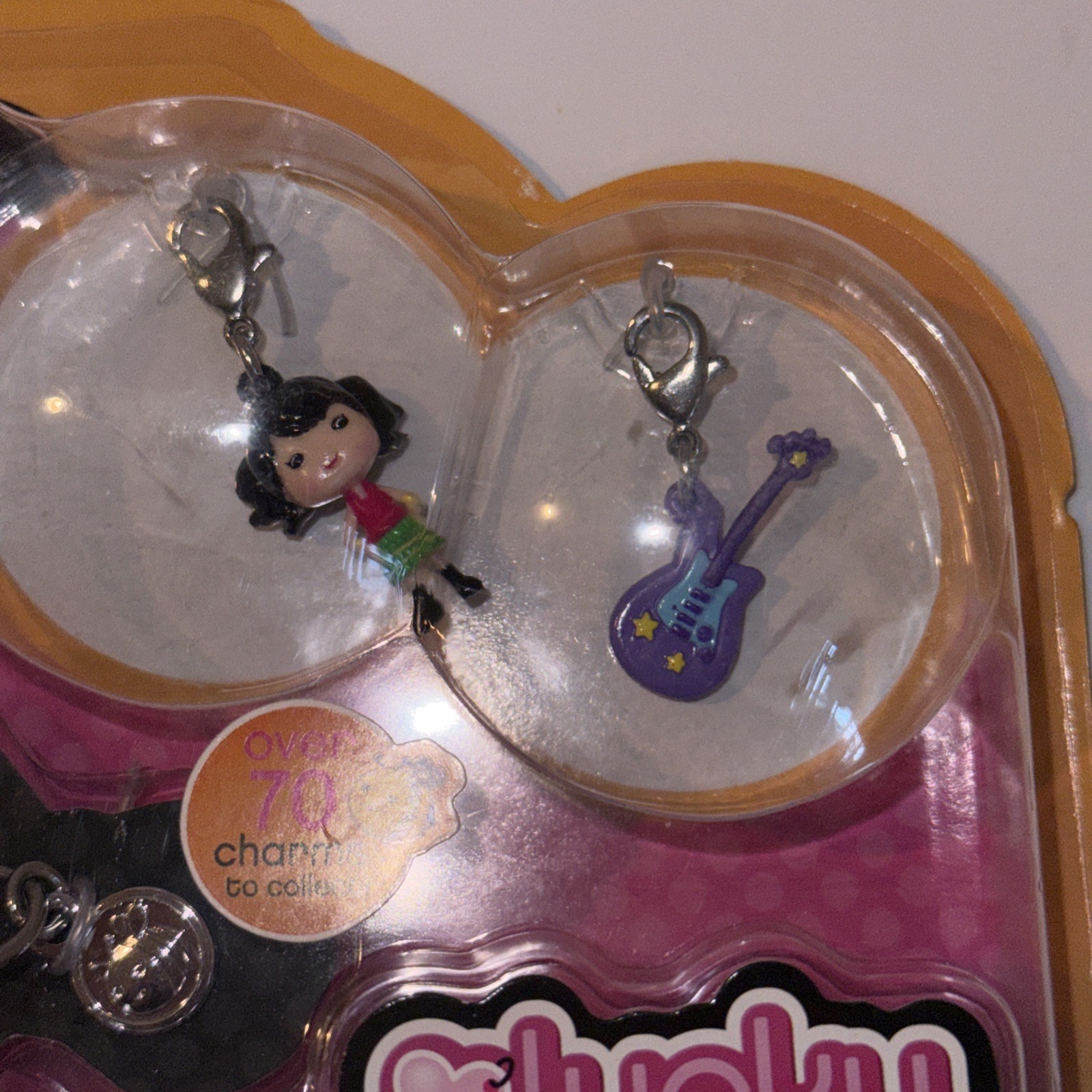 NEW Lucky BeeBee Bee-Fun Collection 1 Girl & Guitar Charms & Charming Bracelet