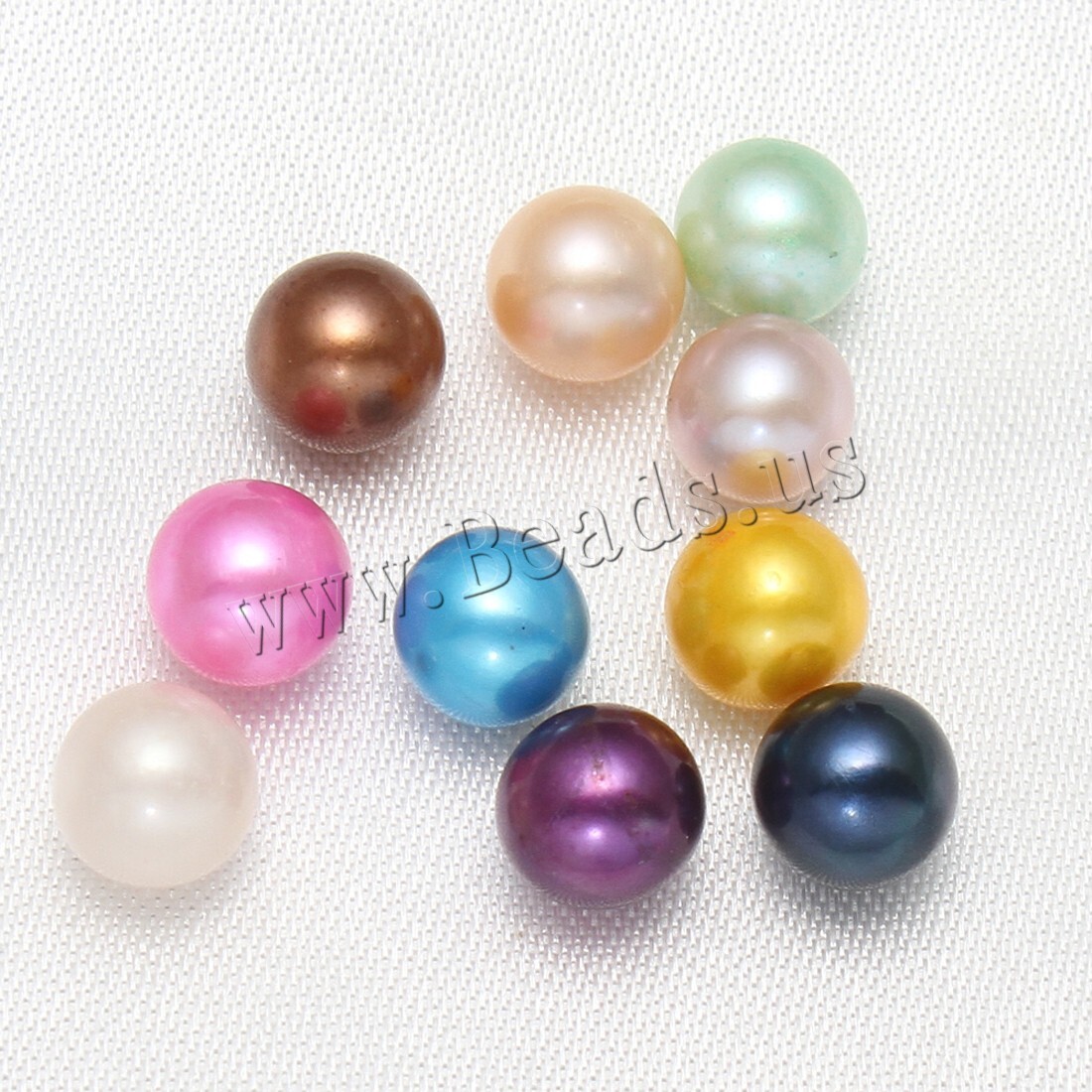 10PCS Natural Pearl Akoya Oysters Individually Wrapped w/ Cultured Bulk 7-8mm
