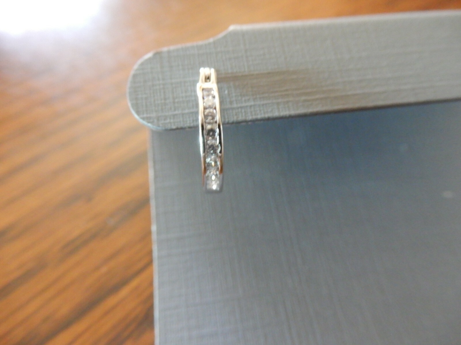 SILVER TREASURES STERLING SILVER PIERCED EARRINGS CUBIC ZIRCONIA JCP NEW