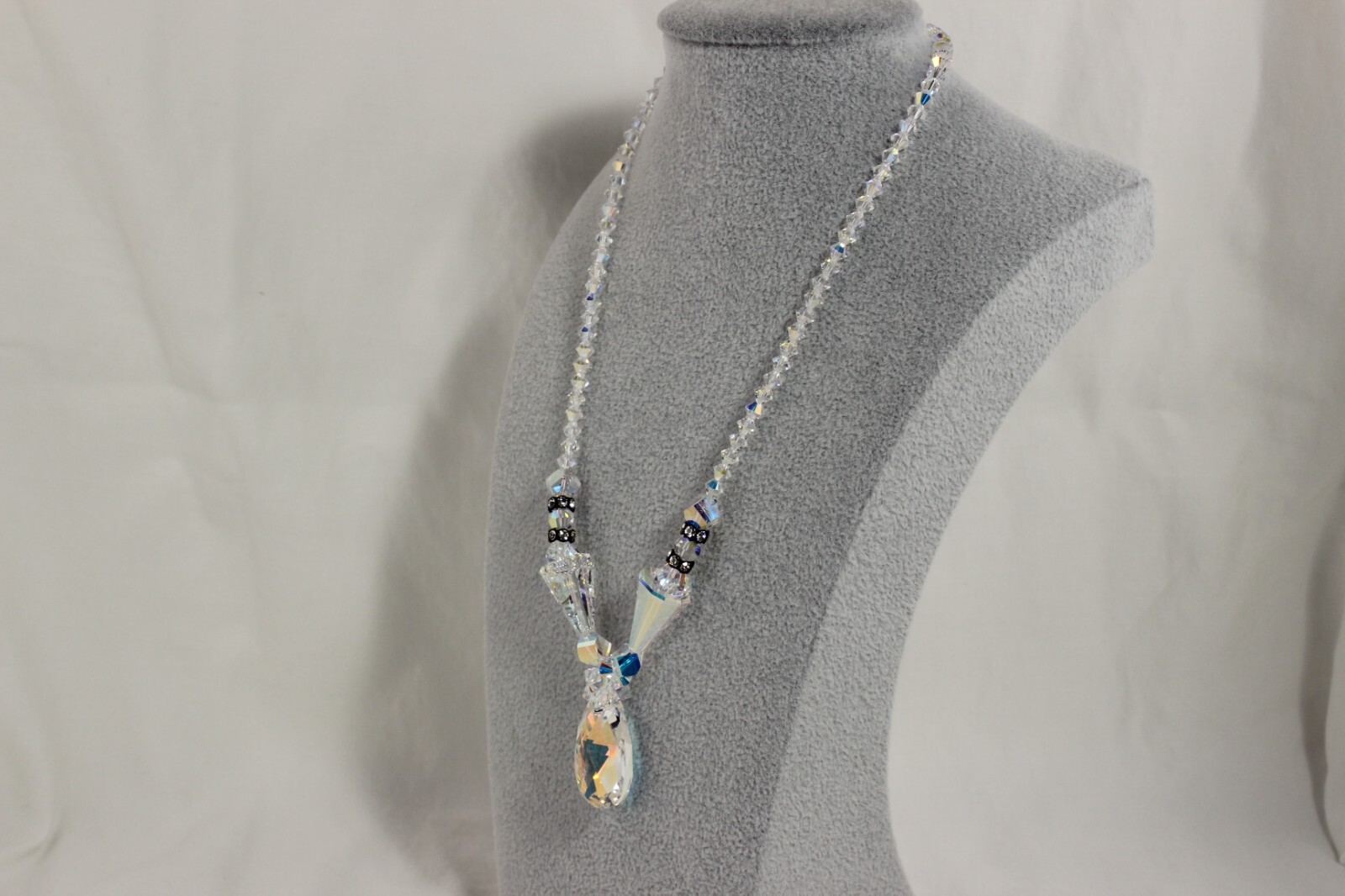 Made with Swarovski Elements AB Crystals Special Occasion Necklace