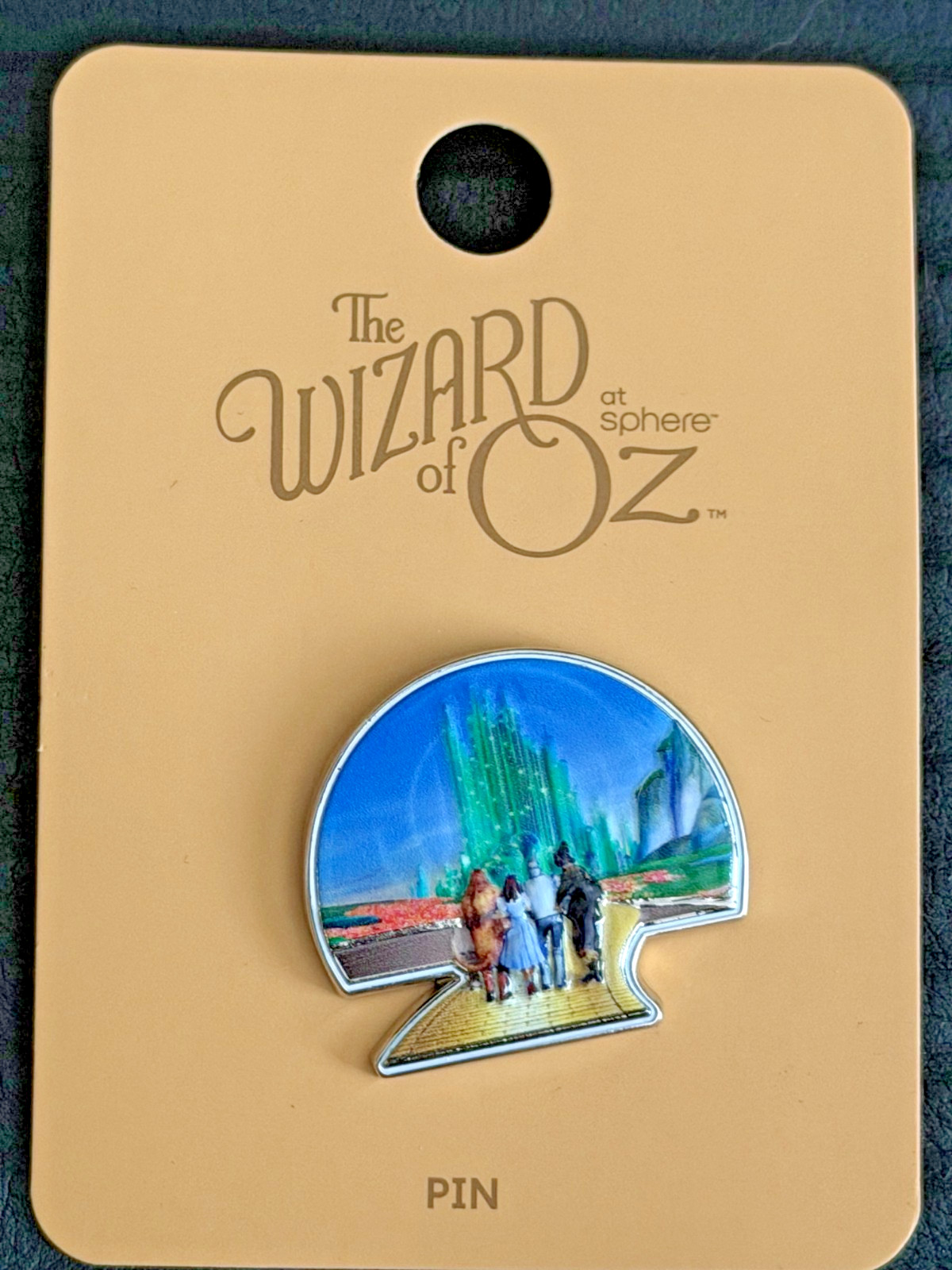 The Wizard Of Oz At Sphere Las Vegas Exclusive Collectible Pin NEW ON CARD