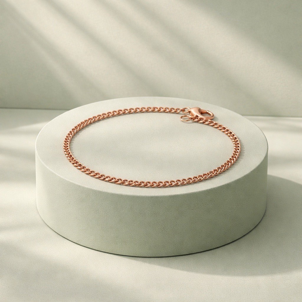 Solid Copper Anklet CA634G – 1/16 of an inch wide – Available in 8 to 11 inches