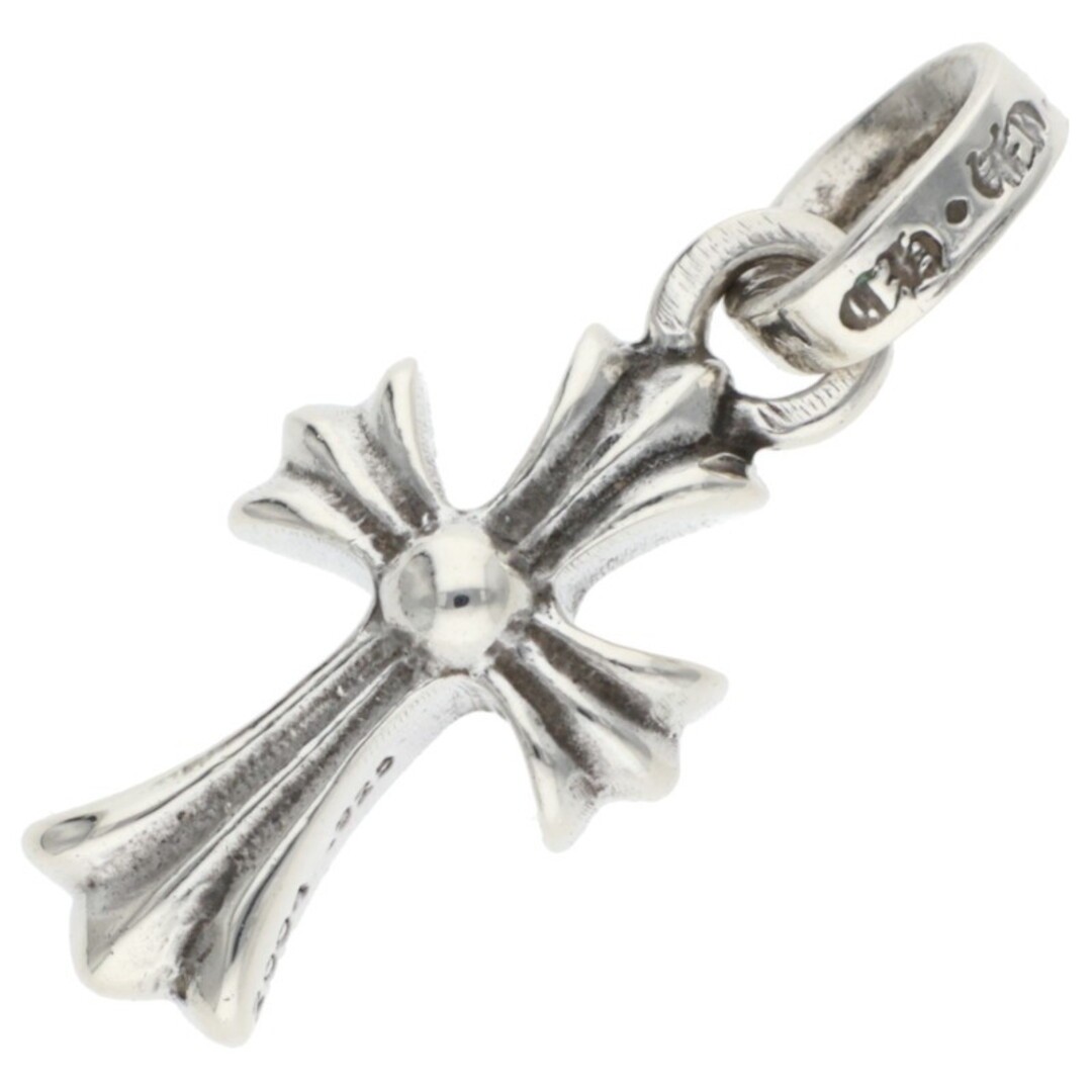 Chrome Hearts CRS BBYFAT SAP Baby Fat Single Sided 1 Sapphire Charm Silver Used