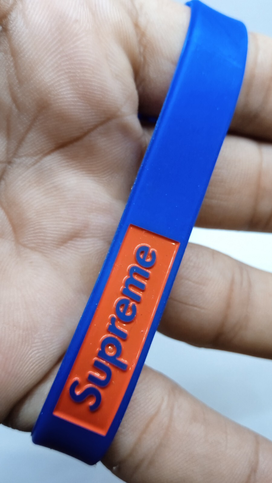 Wristband Silicone Bracelet Baller Bands Men Women Sports Fashion Blue Gift