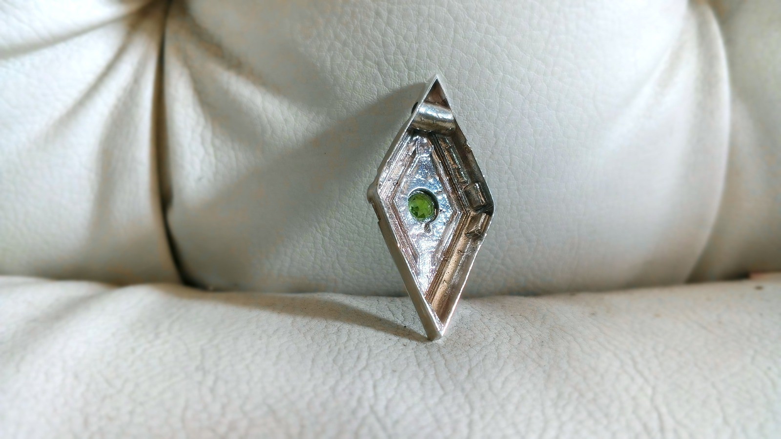 Peridot Pendant For Men