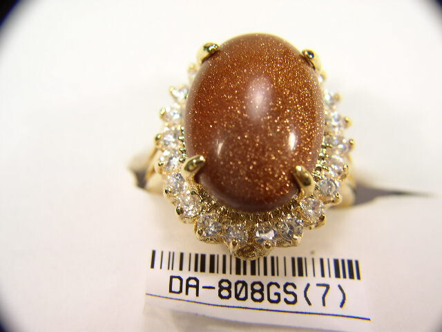 SZ’S 5,6,7,8,9 GOLDSTONE RING *Special* VINTAGE SEMI-PRECIOUS GEMSTONE DA808GS