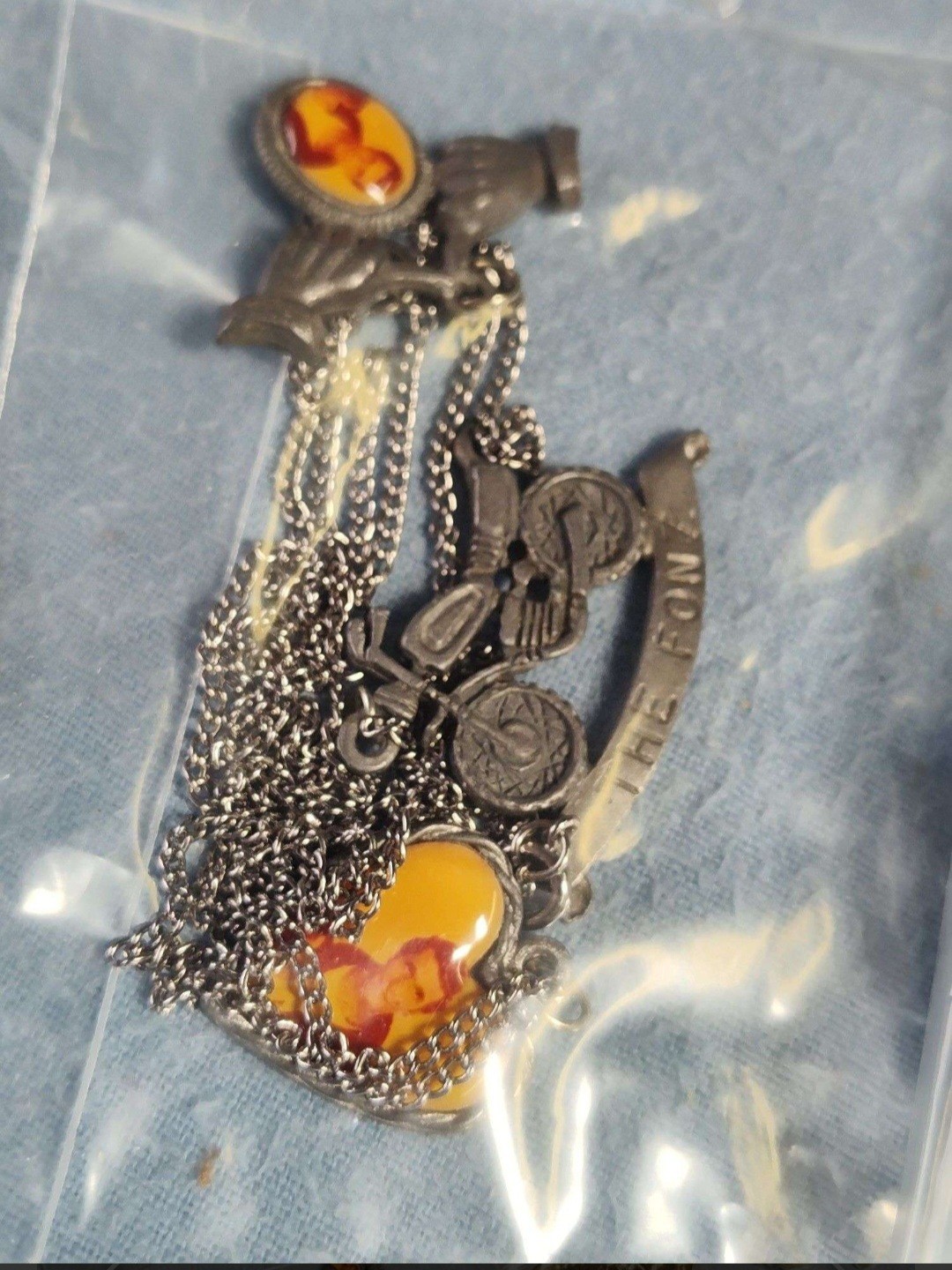 1970s Children’s necklaces – Charlie’s Angels, Hardy Boys, Happy Days and more