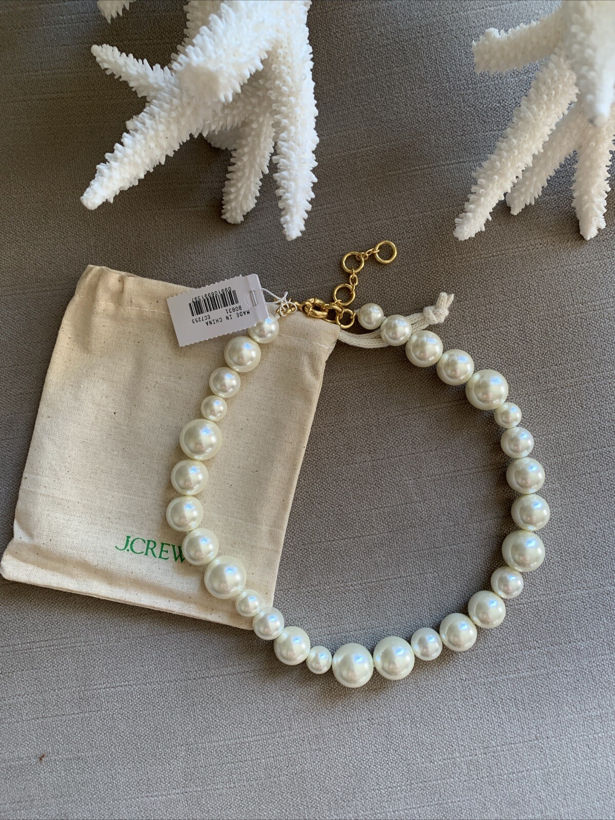*NWT* J Crew Pearl Ball Necklace $49.50