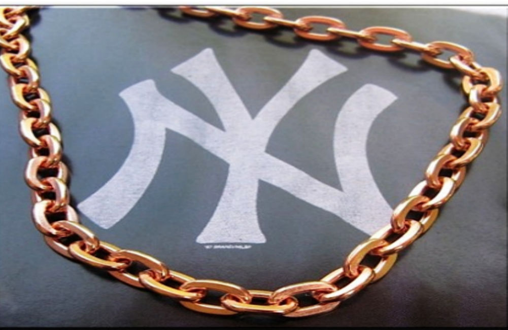Solid Copper Chain CN719G – 3/16 of an inch wide. Available in 18 to 30 inches.