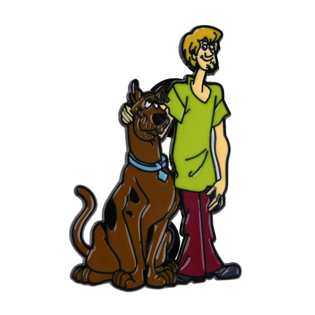 Scooby Doo and Shaggy Cartoon Characters Enamel Metal Pin