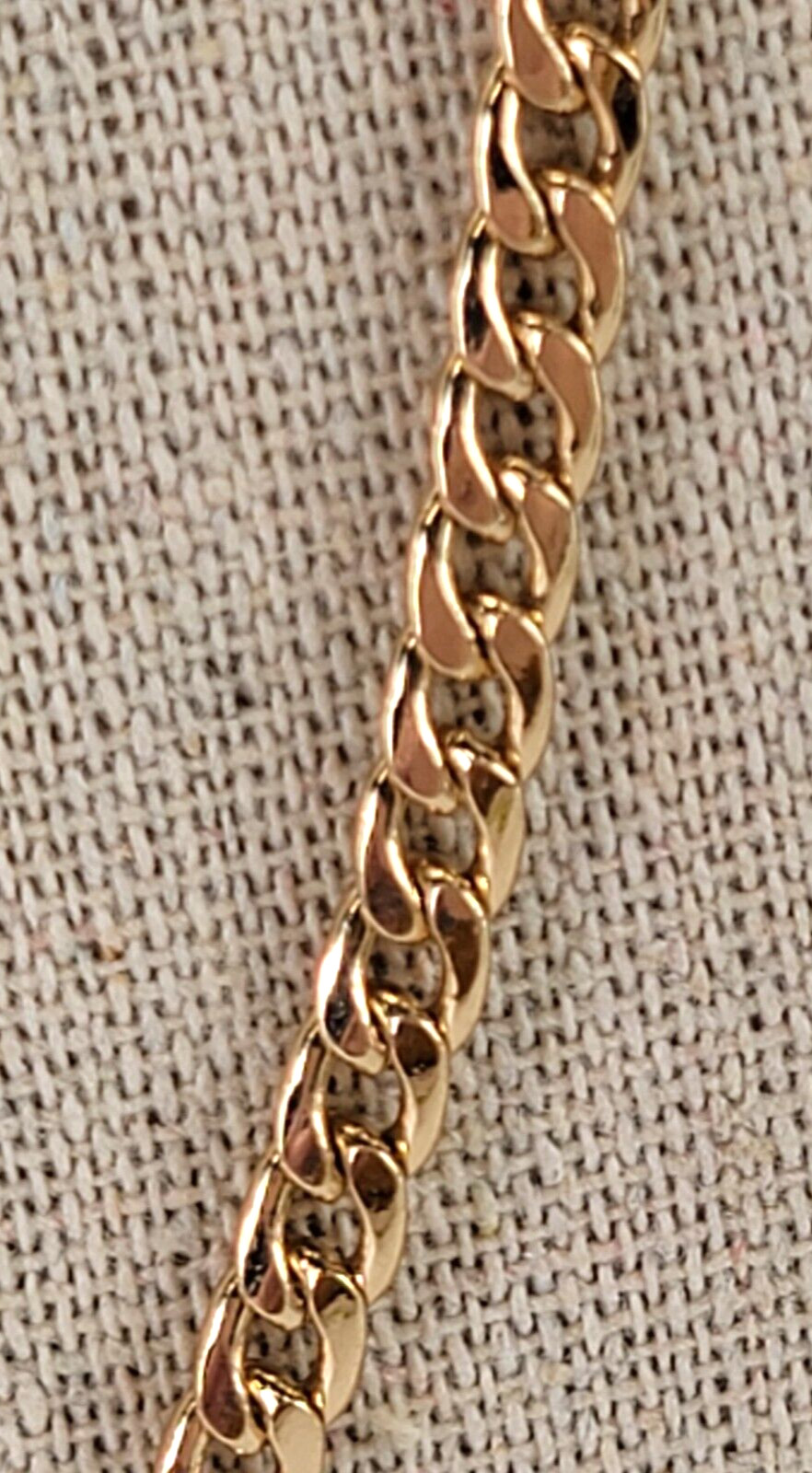 8 Other Reasons Gold-Tone Curb Chain Necklace 28.5 in Lobster Clasp